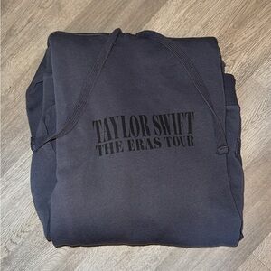 Taylor swift the eras tour international blue hoodie